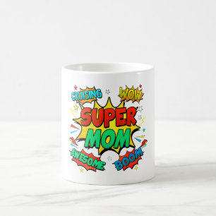 Superheldin Mama für Frauen Kaffeetasse