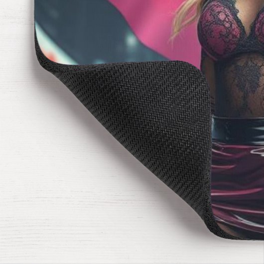 Superheldin Mousepad (Ecke)