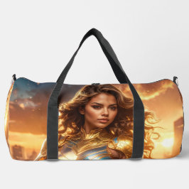 SUPERHELDIN - WEIBLICHER SUPERHELD DUFFLE BAG