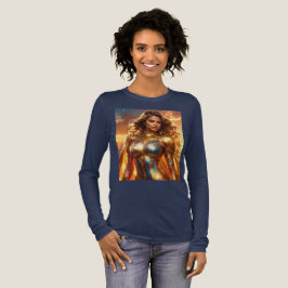 SUPERHELDIN - WEIBLICHER SUPERHELD Tri-Blend SHIRT