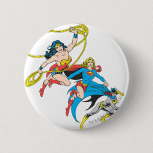 Superheldinnen springen button