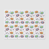 Superherd-Papiertaschentuch Seidenpapier (Vorderseite)