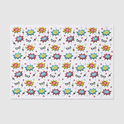 Superherd-Papiertaschentuch Seidenpapier (Vorderseite)