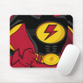 Superhero-Anzug Mousepad (Mit Mouse)