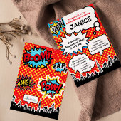 Superhero Baby Dusche Party Einladung