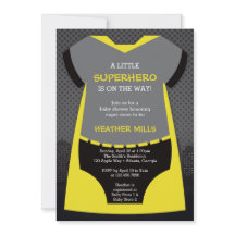 Superhero Baby Shower Einladung für Reena