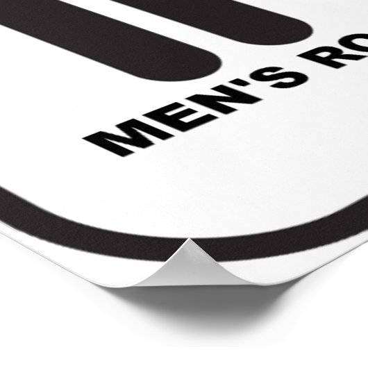 Superhero Bad Funny Poster (Ecke)