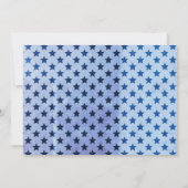 Superhero Birthday Einladung (Rückseite)