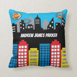 Superhero Birthday Gift Superheroes Nursery Room Kissen