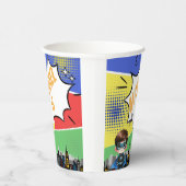 Superhero Birthday Pappbecher (Rechts)