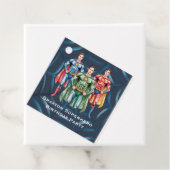 Superhero Birthday Party für Jungen Danke Geschenkanhänger (Beispiel)