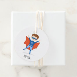 Superhero Boy Geschenkanhänger