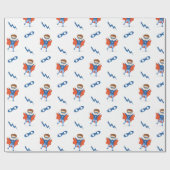 Superhero Boy Geschenkpapier (Flach)