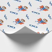 Superhero Boy Geschenkpapier (Ecke)
