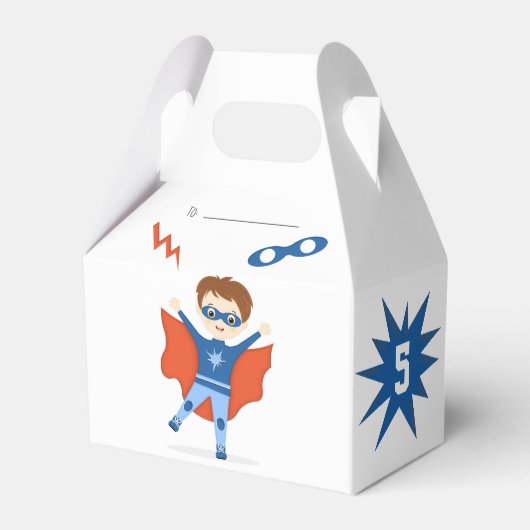 Superhero Boy Geschenkschachtel (Vorderseite)