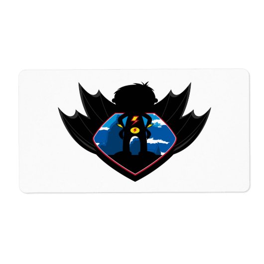 Superhero Boy in Winged Shield (Vorne)