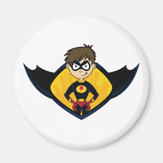 Superhero Boy Magnet (Vorne)