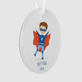 Superhero Boy Ornament (Vorderseite)