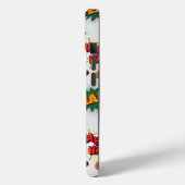 Superhero Bubble Pattern Case-Mate iPhone Hülle (Rückseite / Links)