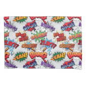 Superhero Bubble Pattern Kissenbezug (Vorderseite-Links)