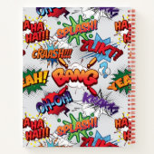 Superhero Bubble Pattern Notizblock (Rückseite)