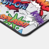Superhero Bubble Pattern Schreibtischunterlage (Ecke)