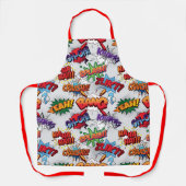 Superhero Bubble Pattern Schürze (Vorderseite)