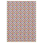 Superhero Bubble Pattern Tischdecke (Vorderseite)