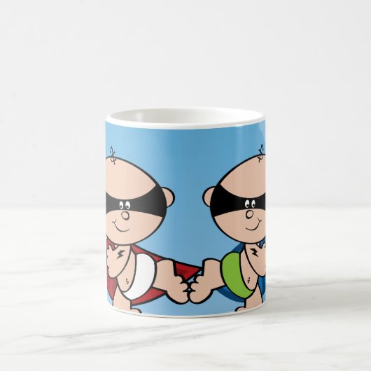 Superhero Buddies Gastgeschenk Tasse (Mittel)
