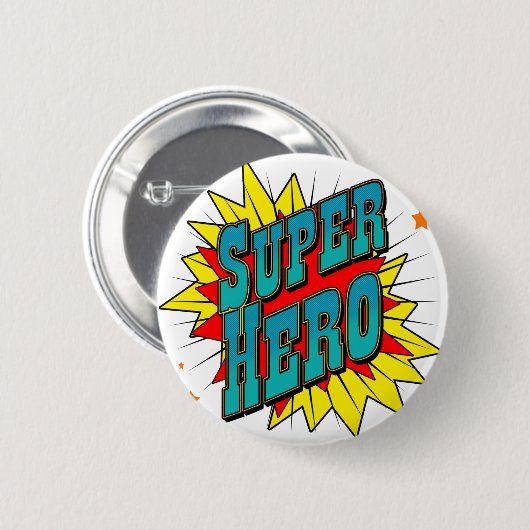 SuperHero Button (Vorne & Hinten)