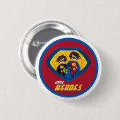Superhero Button-Abzeichen Button (Vorne & Hinten)