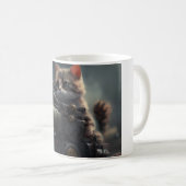 Superhero Cat Kaffeetasse (VorderseiteRechts)