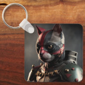Superhero Cat Schlüsselanhänger (Vorderseite)