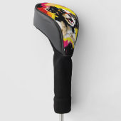 Superhero Cavalier King Charles 01 - Ignacio Richt Golf Headcover (angewinkelt)