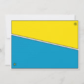 Superhero Celebration Einladung (Rückseite)