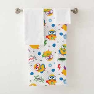 Superhero Chicken Badhandtuch Set