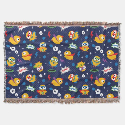 Superhero Chicken Decke (Vorderseite)