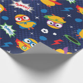 Superhero Chicken Geschenkpapier (Ecke)