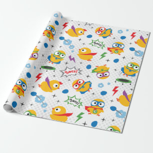 Superhero Chicken Geschenkpapier