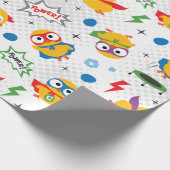 Superhero Chicken Geschenkpapier (Ecke)