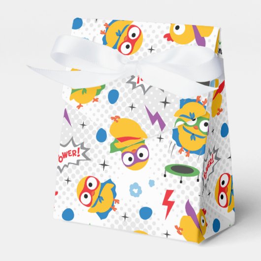 Superhero Chicken Geschenkschachtel (Vorderseite)