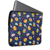 Superhero Chicken Laptopschutzhülle (Vorne Rechts)