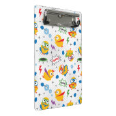 Superhero Chicken Mini Klemmbrett (Schrägansicht)