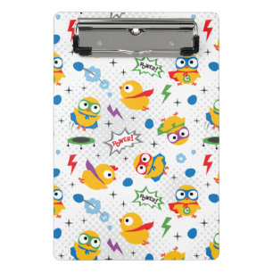 Superhero Chicken Mini Klemmbrett