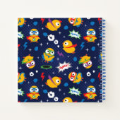 Superhero Chicken Notizblock (Rückseite)