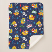 Superhero Chicken Sherpadecke (Vorderseite)