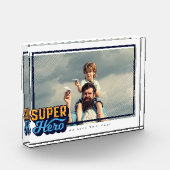 Superhero Comic Book Foto Geschenk für Vater Keepa (Links)