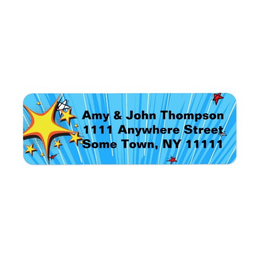 Superhero Comic Book Style Adoption Party (Vorne)