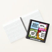 Superhero Comic Book Style Adoption Party Notizblock (Innenseite)