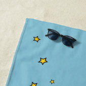 Superhero Comic Speech Bubble Boy Name Strandtuch (Beispiel)